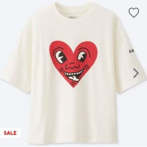 Uniqlo women SPRZ NY K.Haring short sleeve graphic t-shirt.